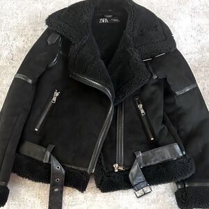 Zara Sherpa jacket